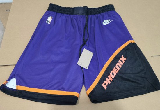 NBA Phoenix Suns 22-23 classic shorts Violet